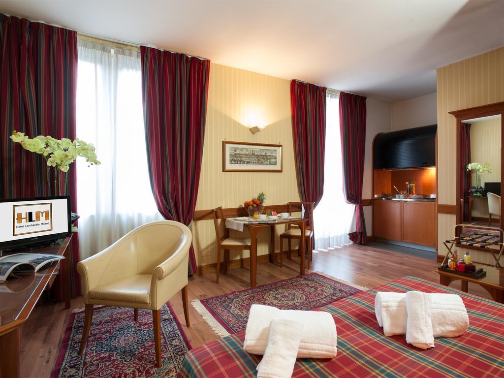 Hotel Lombardia Milánó Kültér fotó